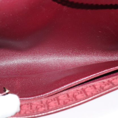 Christian Dior Vintage Trotteur Chain shoulder bag Canvas, RED, CANVAS, Shoulder bag