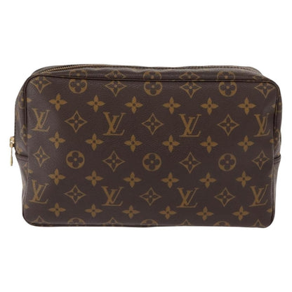 Louis Vuitton Trousse Toilette Monogram Canvas, BROWN, CANVAS, Clutche & pouche