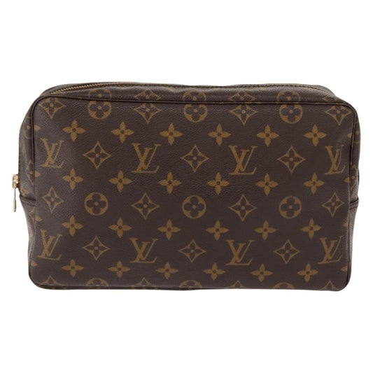 Louis Vuitton Trousse Toilette Monogram Canvas, BROWN, CANVAS, Clutche & pouche