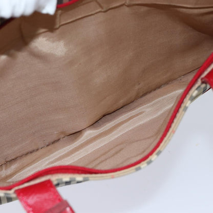 Burberry Nova Check Handbag Nova Check Canvas, BEIGE, CANVAS, Handbag