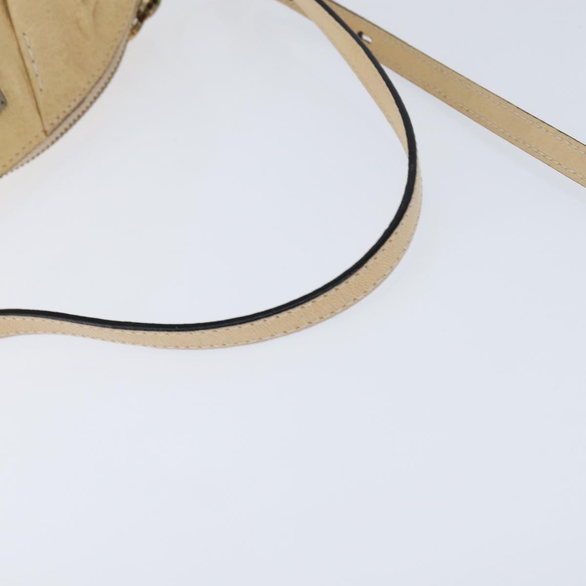 Chloe Vintage Shoulder Bag Leather, BEIGE, LEATHER, Shoulder bag