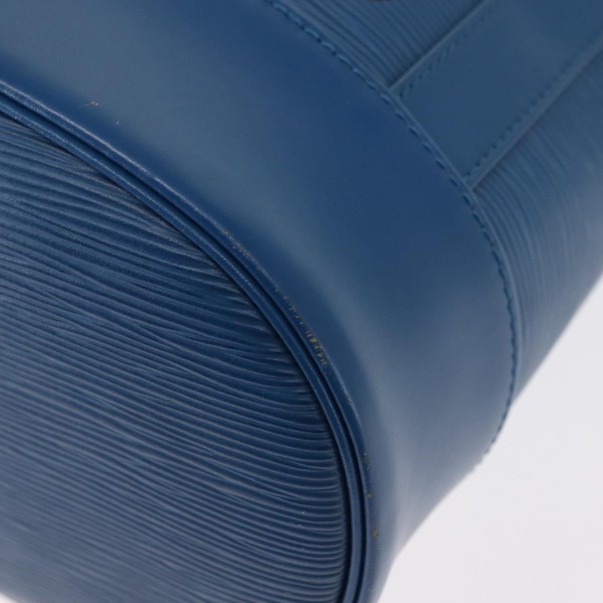 Louis Vuitton Randonnee Backpack Epi Leather, BLUE, LEATHER, Backpack