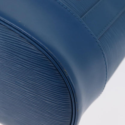 Louis Vuitton Randonnee Backpack Epi Leather, BLUE, LEATHER, Backpack