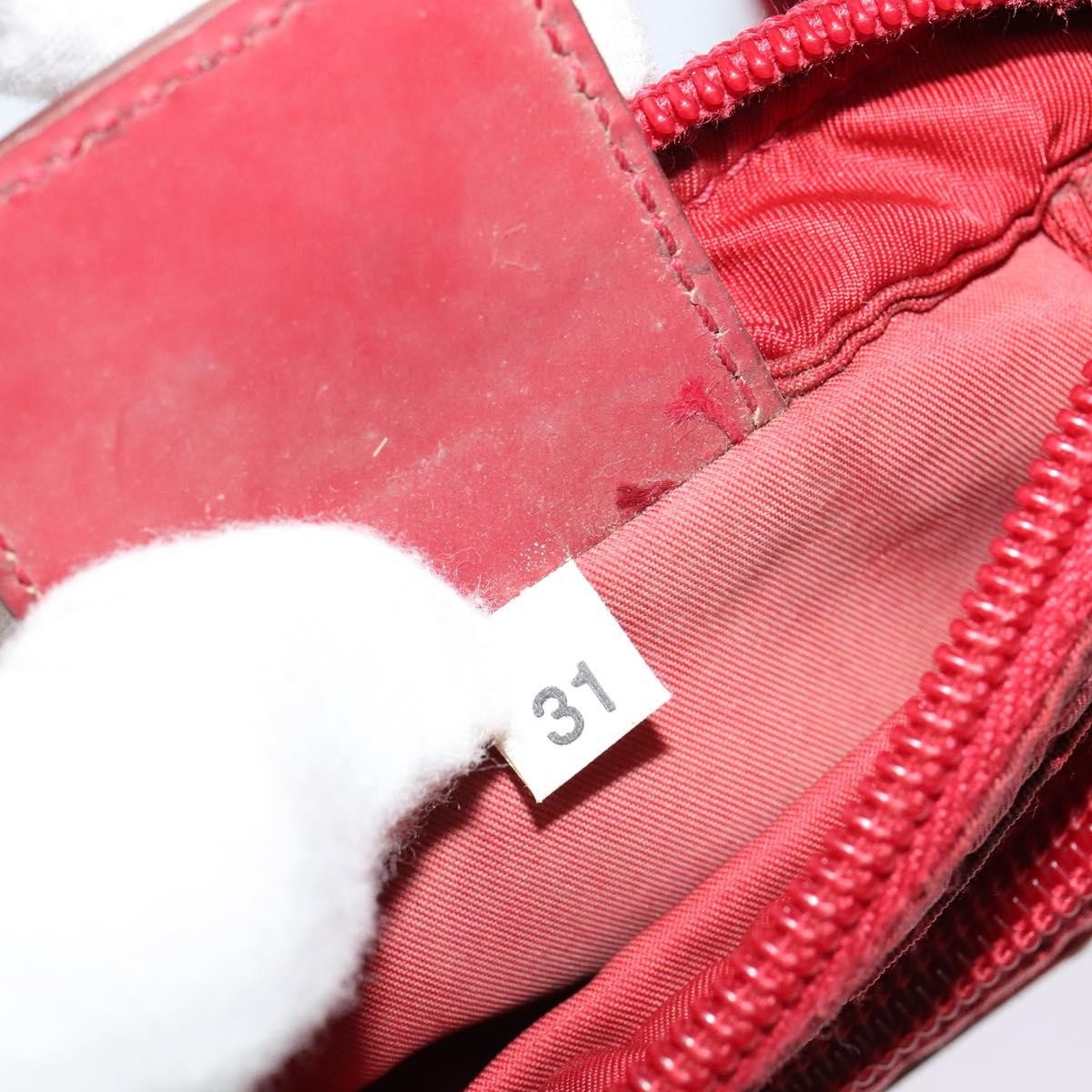 Prada Vintage Shoulder Bag Tessuto, RED, NYLON, Shoulder bag