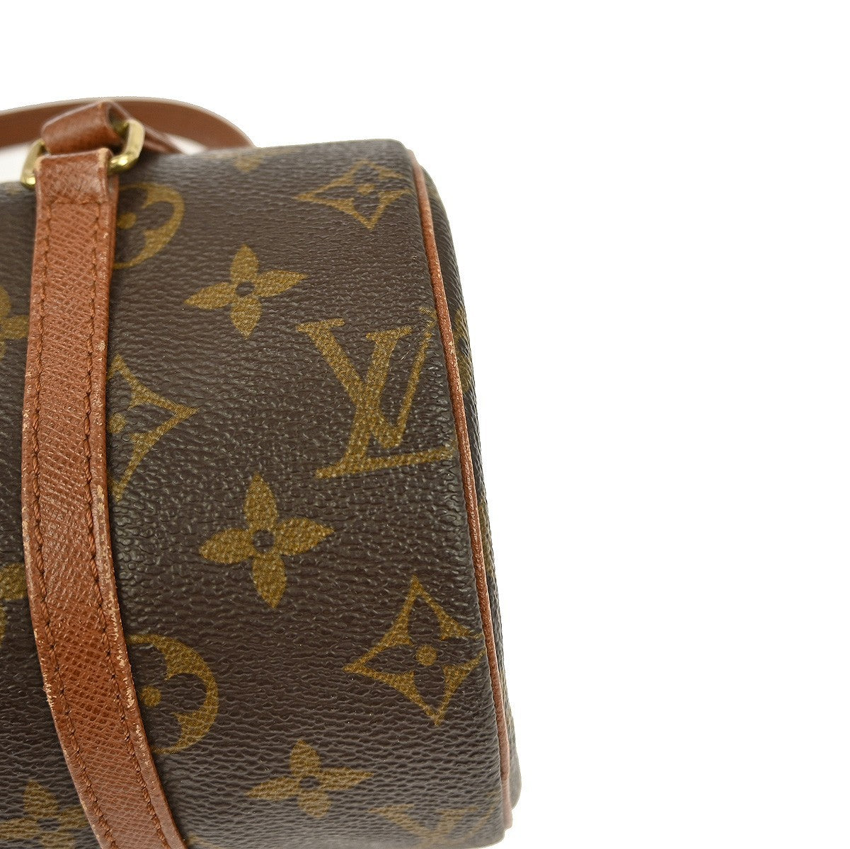 Louis Vuitton Papillon Handbag Monogram Canvas, BROWN, CANVAS, Handbag