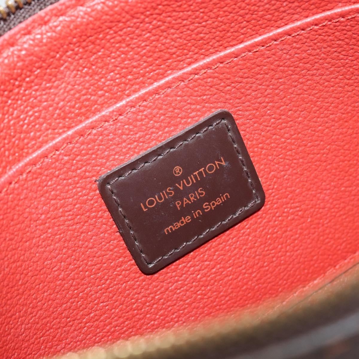 Louis Vuitton Cosmetic Pouch Damier, BROWN, CANVAS, Clutche & pouche