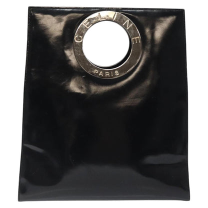 Celine Handbag Patent leather, BLACK, PATENT_LEATHER, Handbag