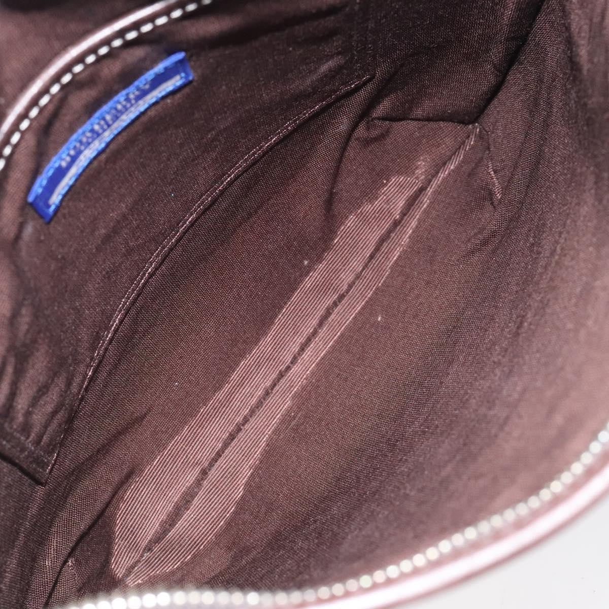 Burberry Nova Check Blue Label Canvas, BEIGE, CANVAS, Shoulder bag