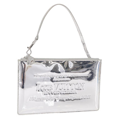 Louis Vuitton Pochette Clutch Monogram Miroir PVC, SILVER, PATENT_LEATHER, Clutche & pouche
