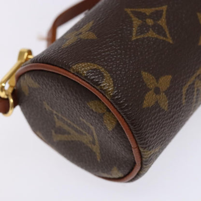 Louis Vuitton Papillon Pochette Monogram Canvas, BROWN, CANVAS, Handbag