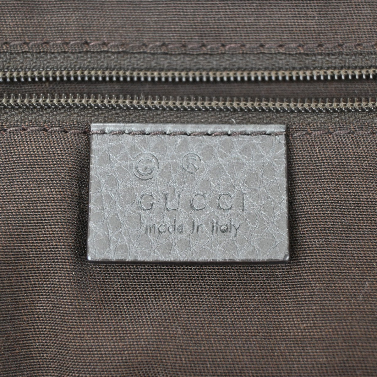 Gucci Bamboo Tassel Tote Leather, GRAY, LEATHER, Tote bag