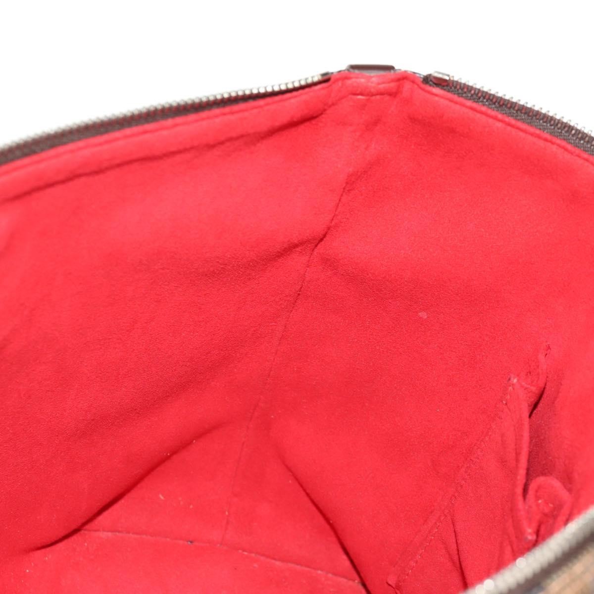 Louis Vuitton Saleya Handbag Damier, BROWN, CANVAS, Tote bag