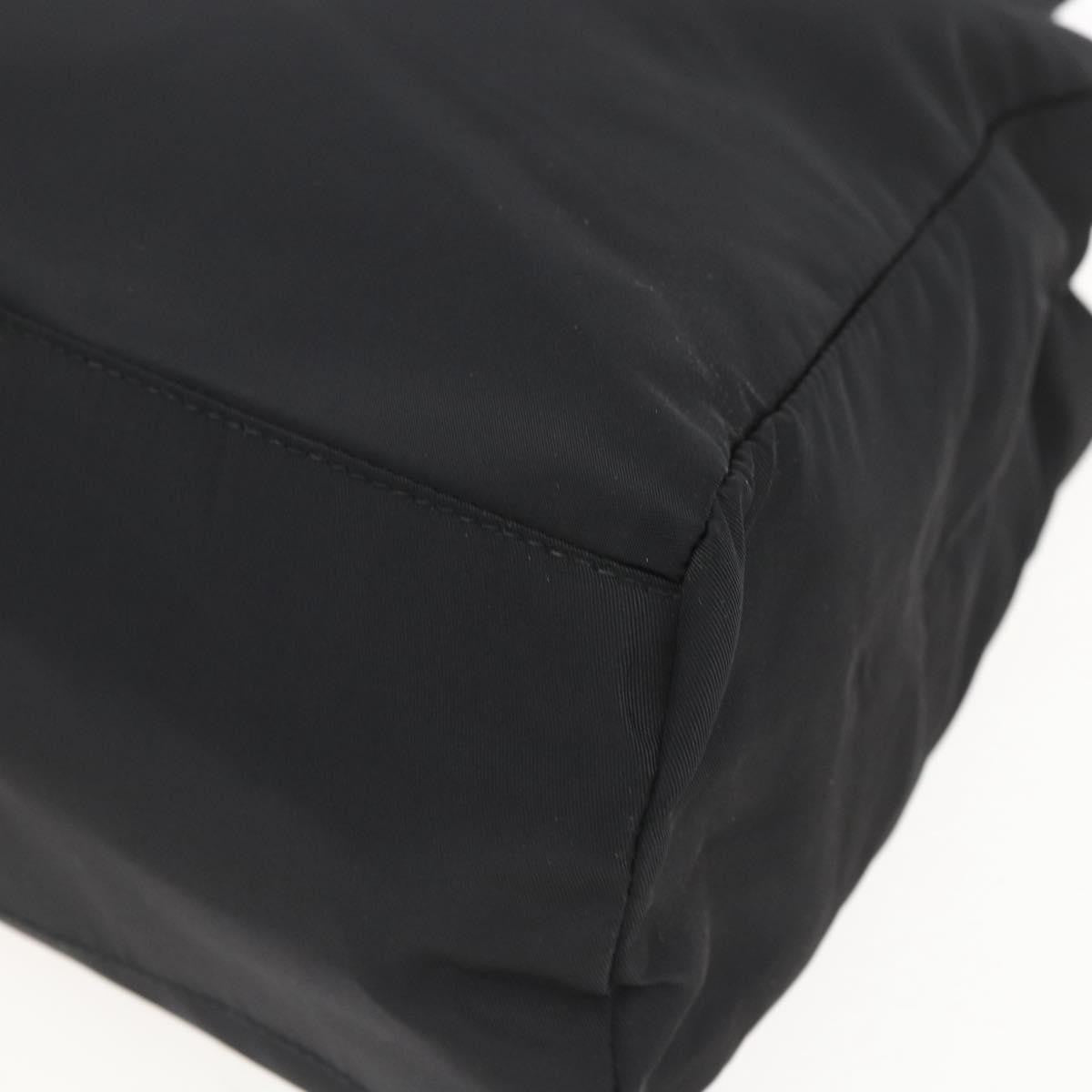 Prada Vintage Tote Nylon, BLACK, NYLON, Tote bag