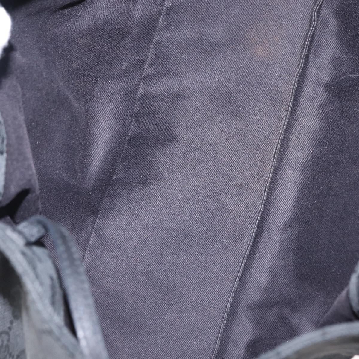 Gucci Vintage Handbag Canvas, BLACK, CANVAS, Handbag