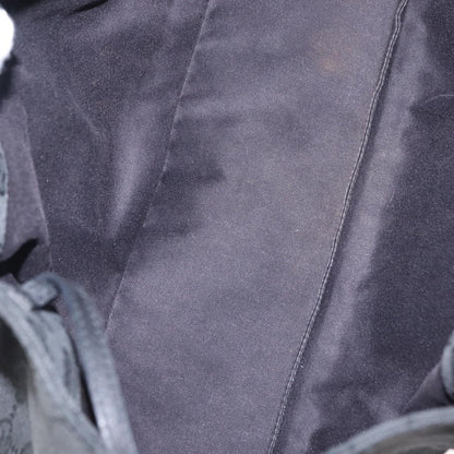 Gucci Vintage Handbag Canvas, BLACK, CANVAS, Handbag