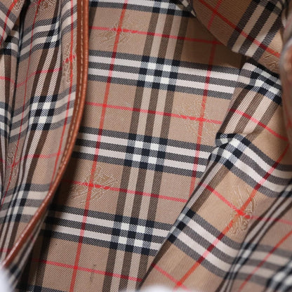 Burberry Vintage Shoulder Bag Leather, BROWN, LEATHER, Shoulder bag