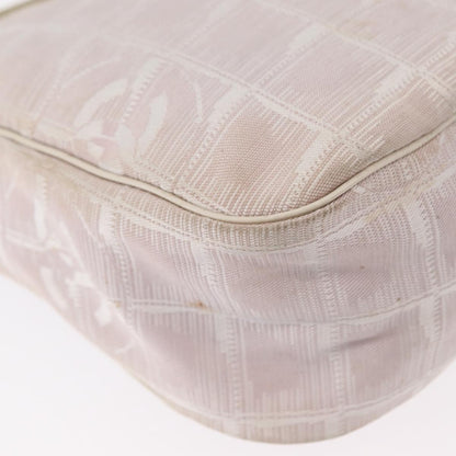 Chanel Travel Line Zip Hobo Nylon, PINK, NYLON, Handbag