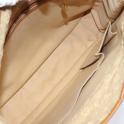 Louis Vuitton Mary Kate Messenger Bag Mini Lin, BEIGE, CANVAS, Crossbody bag