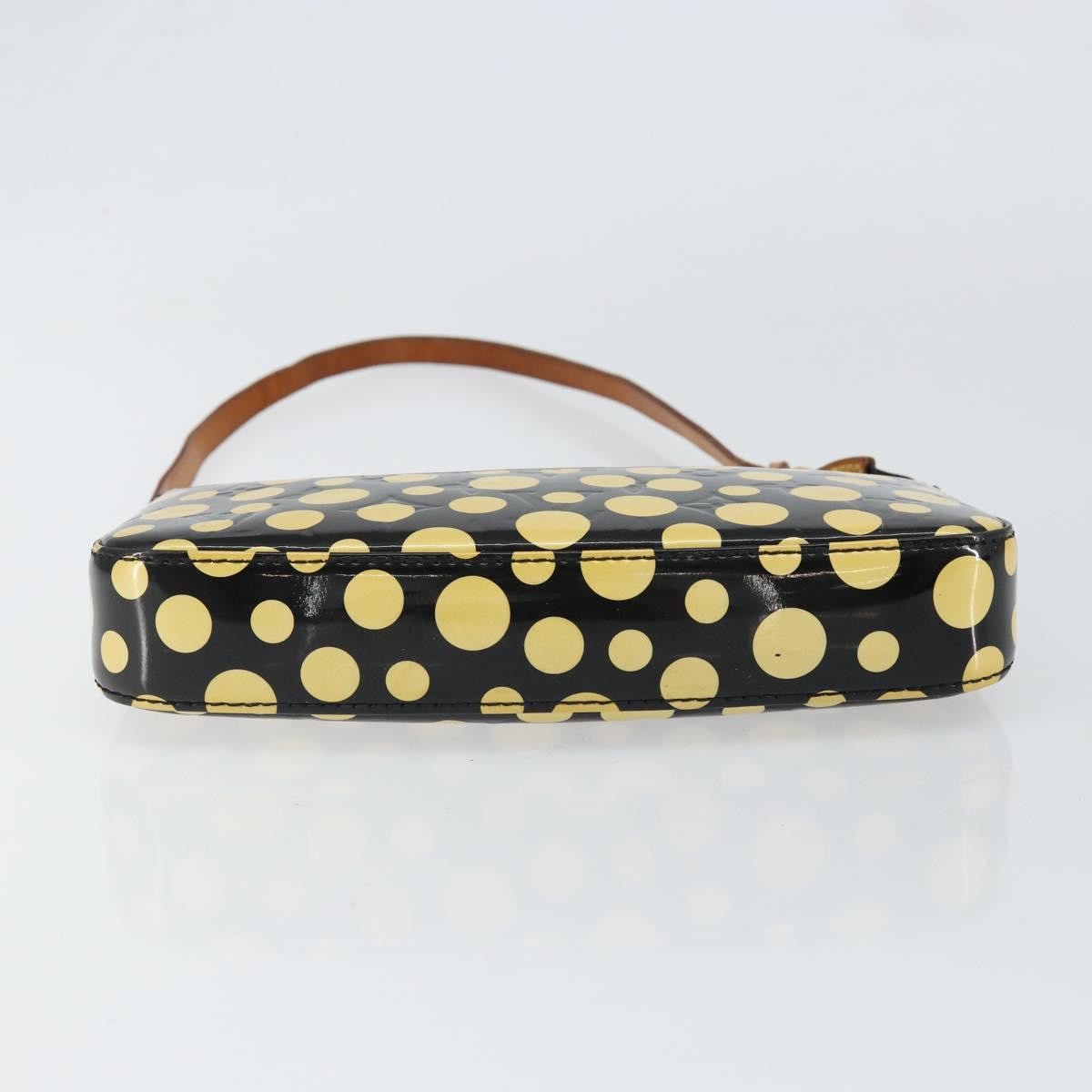 Louis Vuitton Pochette Accessoires NM Kusama Infinity Dots Monogram Vernis, BLACK, PATENT_LEATHER, Clutche & pouche
