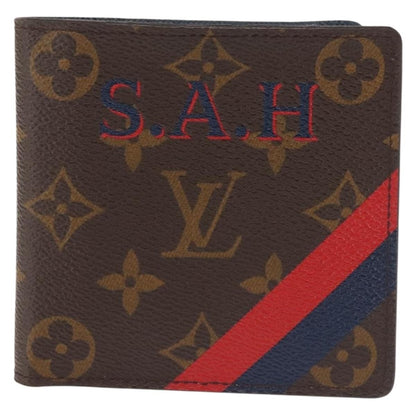 Louis Vuitton Marco Wallet NM Monogram Canvas, BROWN, CANVAS, Wallets