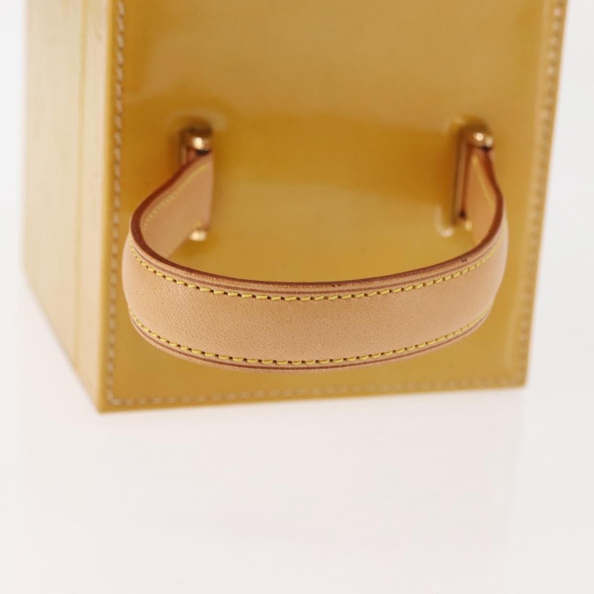 Louis Vuitton Bleecker Box Bag Monogram Vernis, BEIGE, PATENT_LEATHER, Clutche & pouche