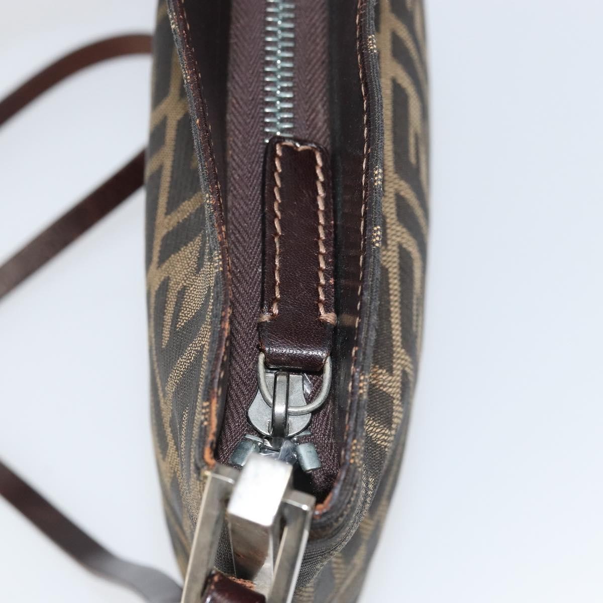 Fendi Vintage shoulderbag Canvas, BROWN, CANVAS, Shoulder bag