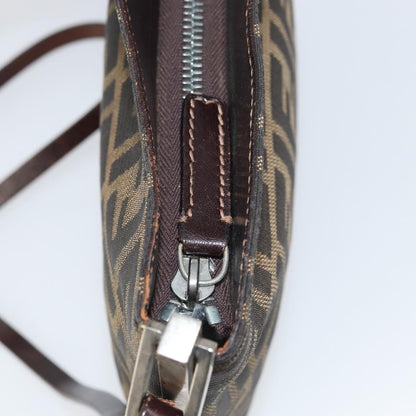 Fendi Vintage shoulderbag Canvas, BROWN, CANVAS, Shoulder bag