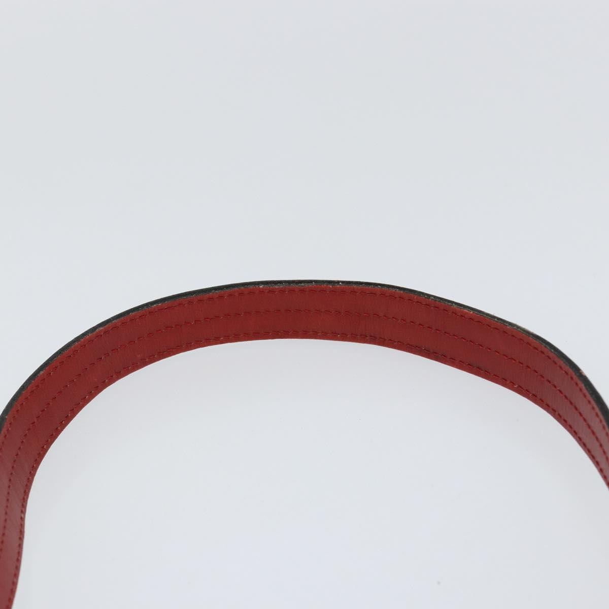 Christian Dior Vintage Shoulder Bag Leather, RED, LEATHER, Shoulder bag