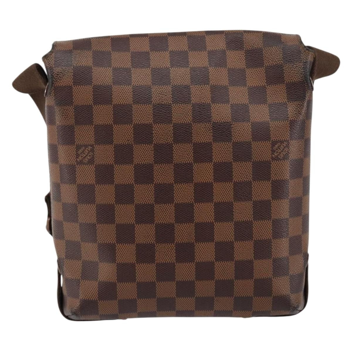 Louis Vuitton Brooklyn Handbag Damier, BROWN, CANVAS, Shoulder bag