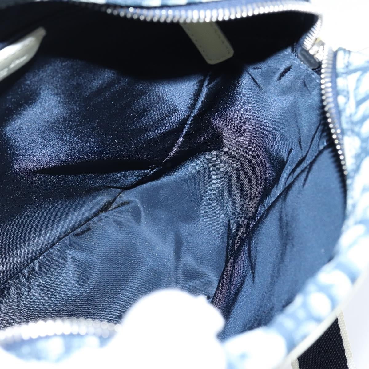 Christian Dior Trotter shoulder bag Canvas, BLUE, CANVAS, Shoulder bag