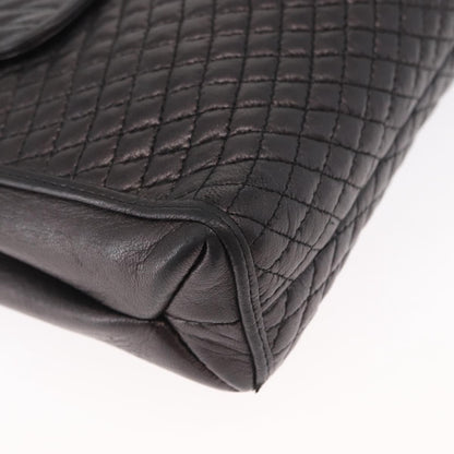 Bally Vintage Shoulder Bag Leather, BLACK, LEATHER, Shoulder bag