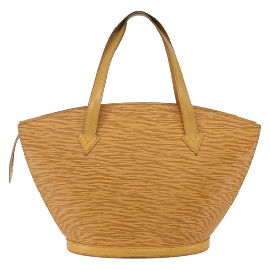Louis Vuitton Saint Jacques Handbag Epi Leather, YELLOW, LEATHER, Handbag