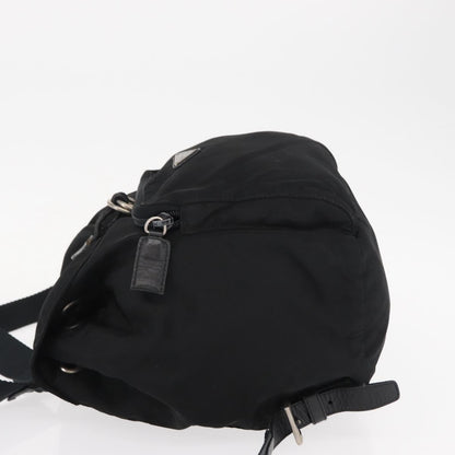 Prada Front Pocket Backpack Tessuto, BLACK, NYLON, Backpack