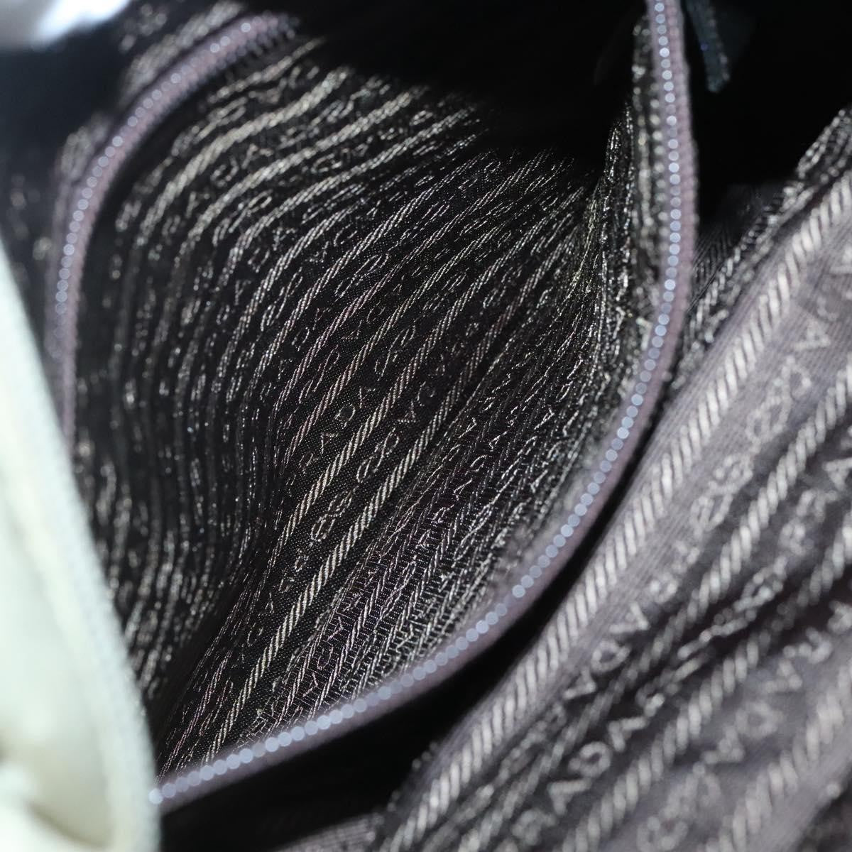 Prada Vintage Zip Tote Tessuto, BEIGE, NYLON, Tote bag