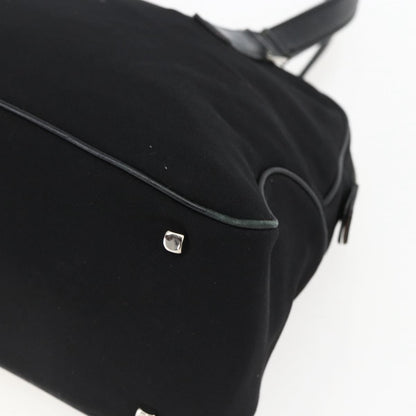 Salvatore Ferragamo Vintage Handbag Nylon, Black, Nylon, Handbag