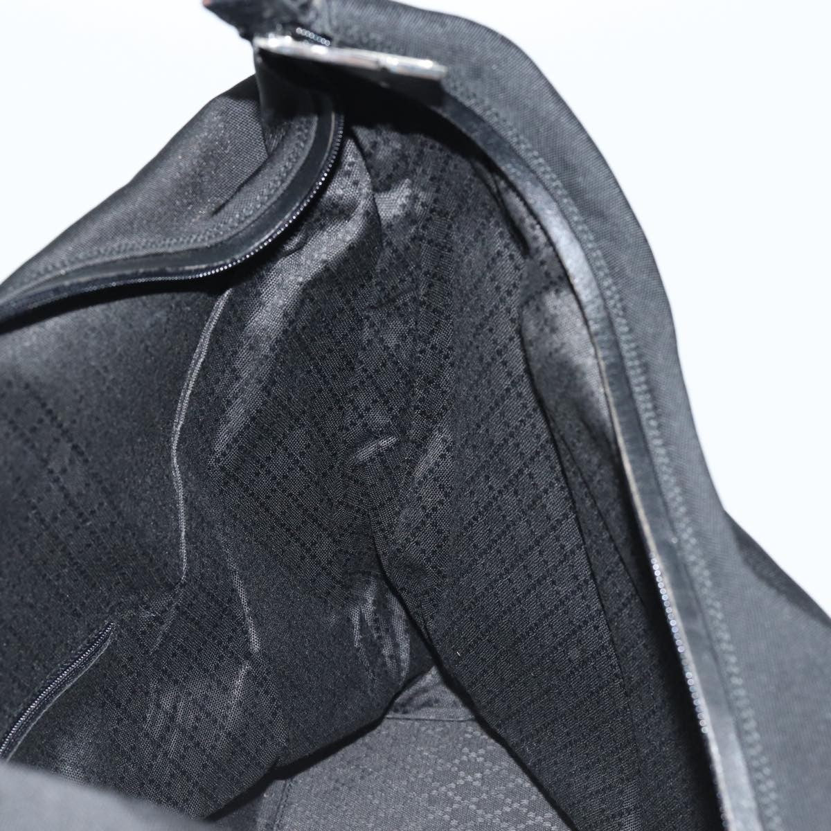 Gucci Zip Hobo Canvas, BLACK, NYLON, Shoulder bag