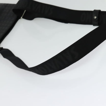 Salvatore Ferragamo Gancini Shoulder Bag Leather, BLACK, LEATHER, Shoulder bag