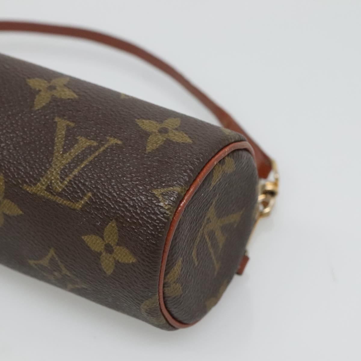 Louis Vuitton Papillon Pochette Monogram Canvas, BROWN, CANVAS, Clutche & pouche