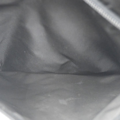 Prada Front Pocket Messenger Bag Tessuto, BLACK, NYLON, Shoulder bag