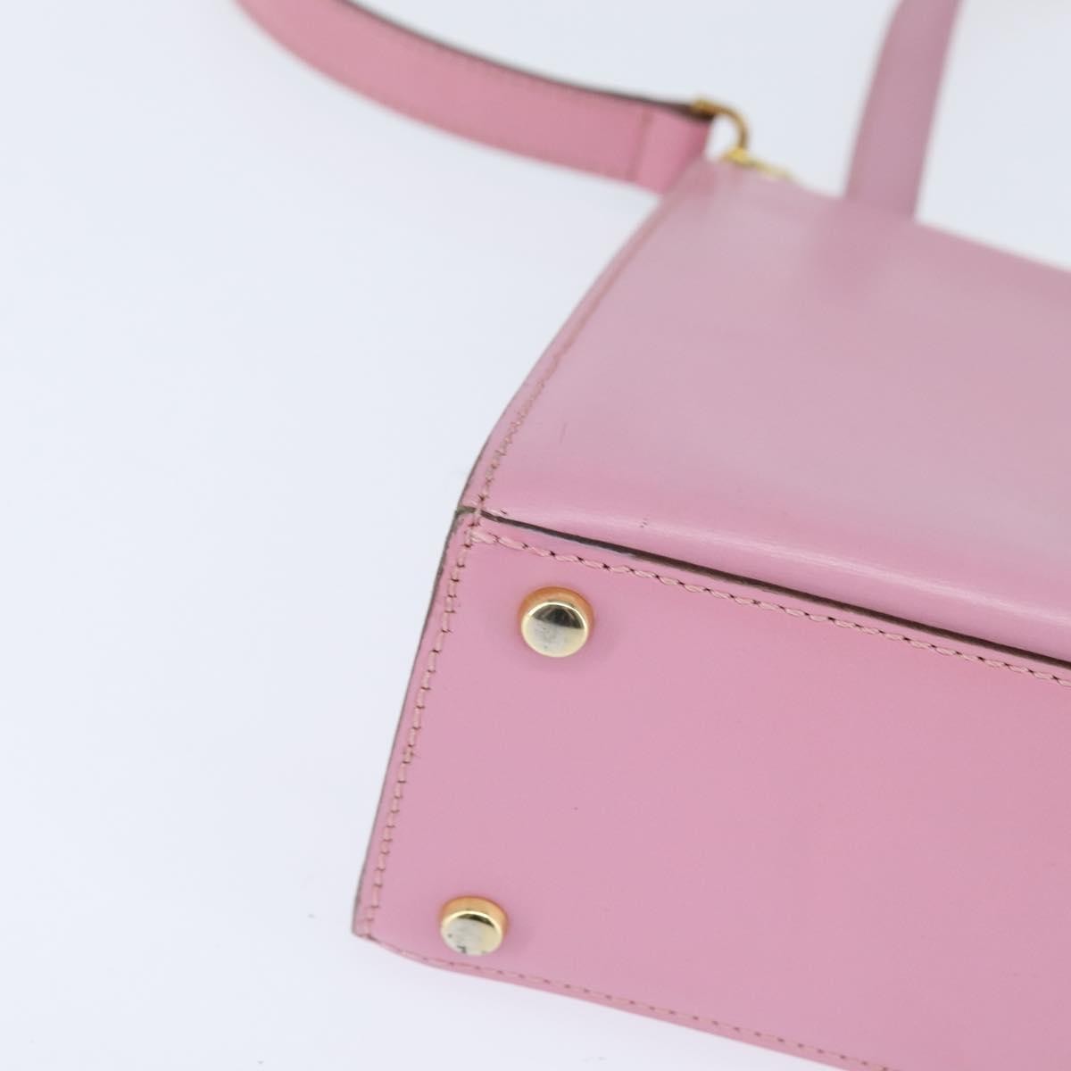 Celine Handbag Leather, PINK, LEATHER, Handbag