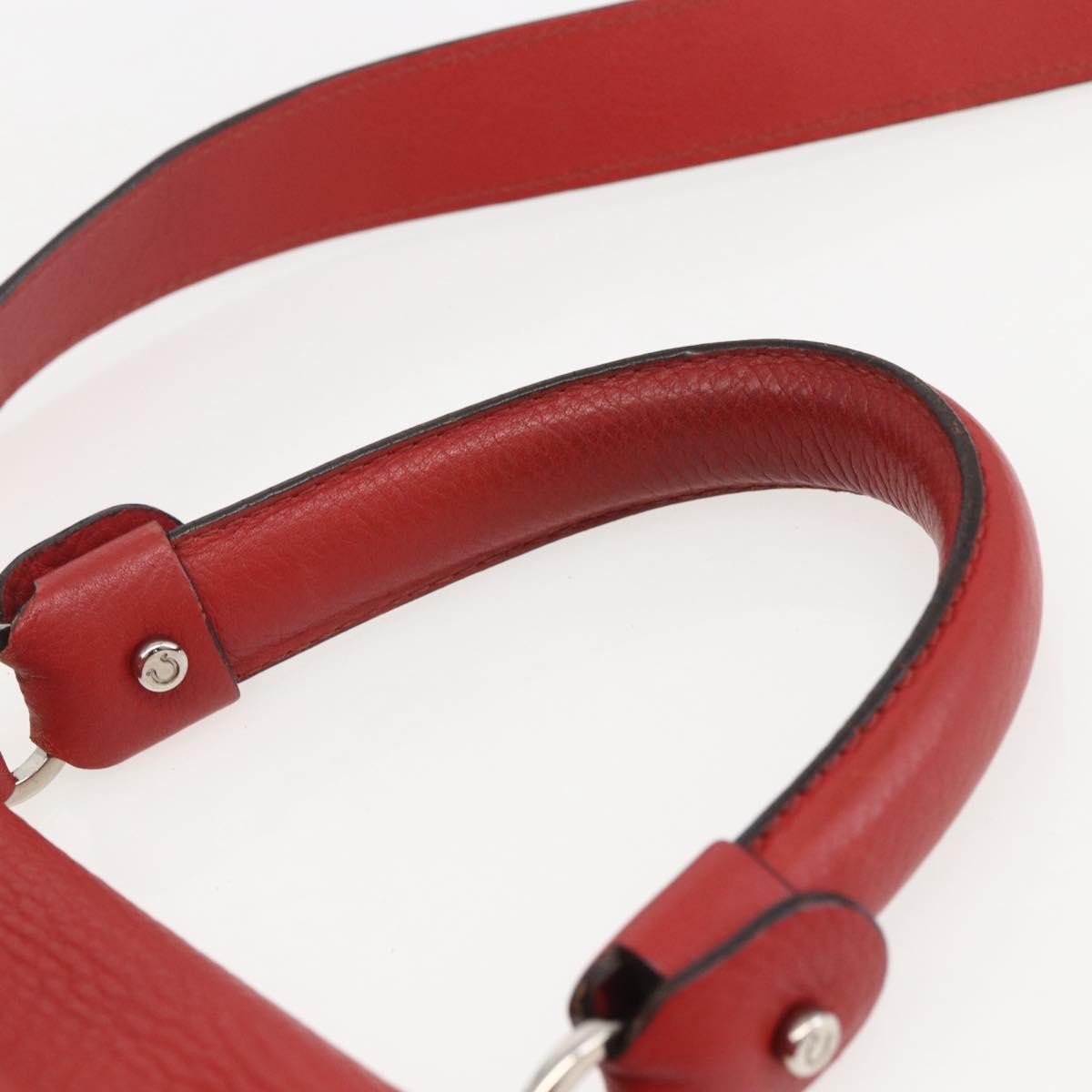 Salvatore Ferragamo Sofia Satchel Grainy Leather, RED, LEATHER, Handbag