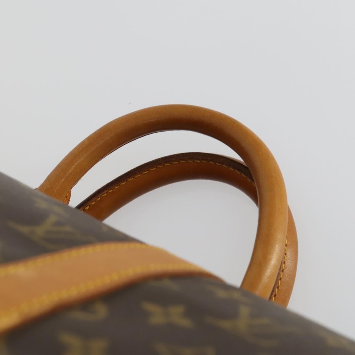 Louis Vuitton Keepall Bag Monogram Canvas, BROWN, CANVAS, Travel bag