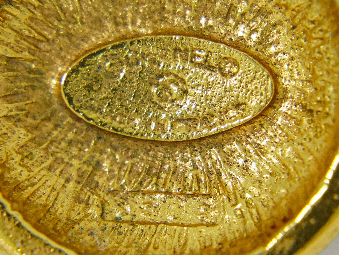 Chanel CC Pendant Necklace Metal, GOLD, GOLD_PLATED, Necklace