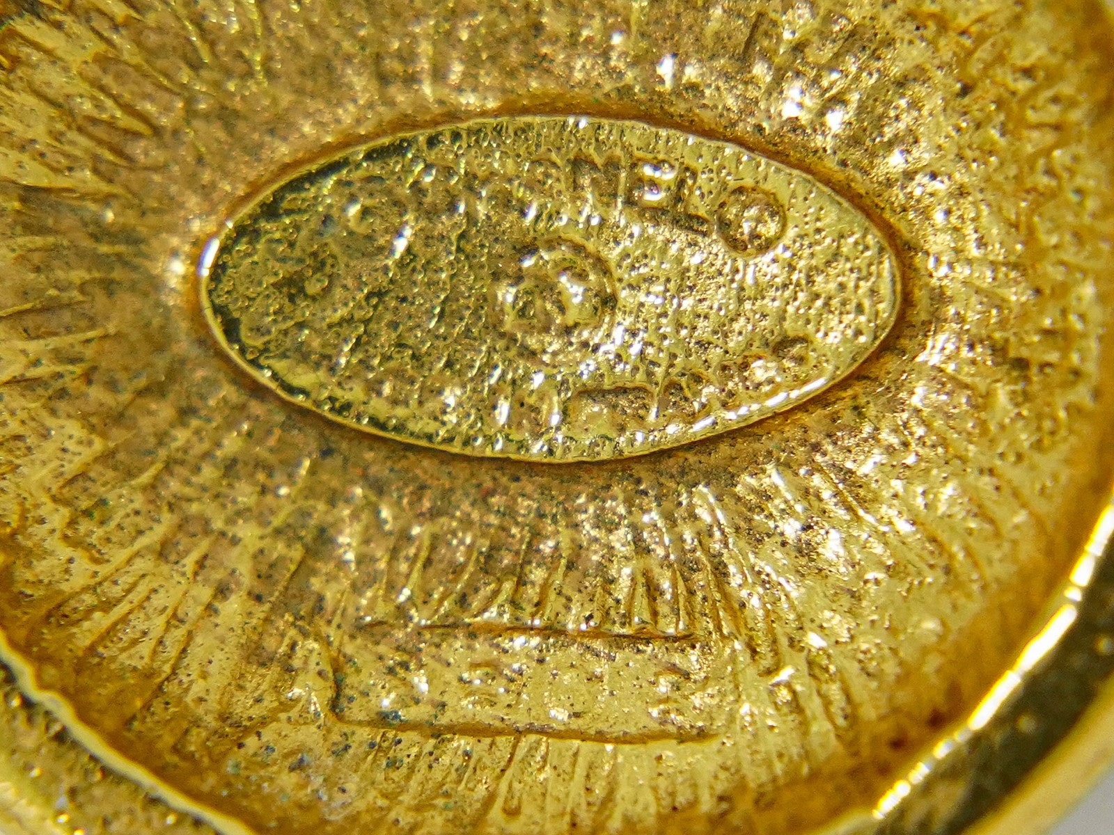 Chanel CC Pendant Necklace Metal, GOLD, GOLD_PLATED, Necklace