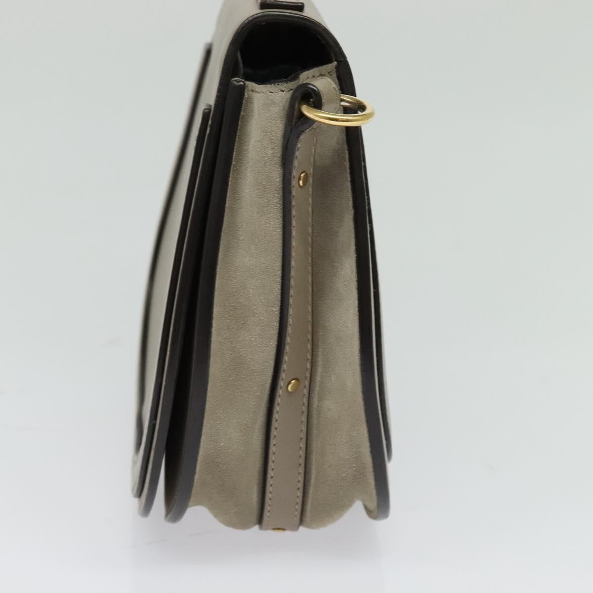 Chloe Nile Crossbody Bag Leather, BEIGE, LEATHER, Shoulder bag