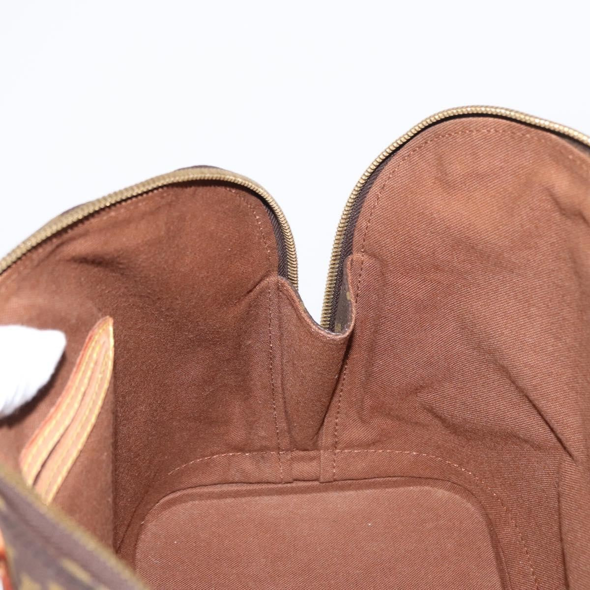 Louis Vuitton Alma Handbag Monogram Canvas, BROWN, CANVAS, Handbag