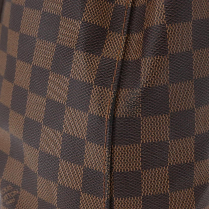 Louis Vuitton Hampstead Handbag Damier, BROWN, CANVAS, Tote bag