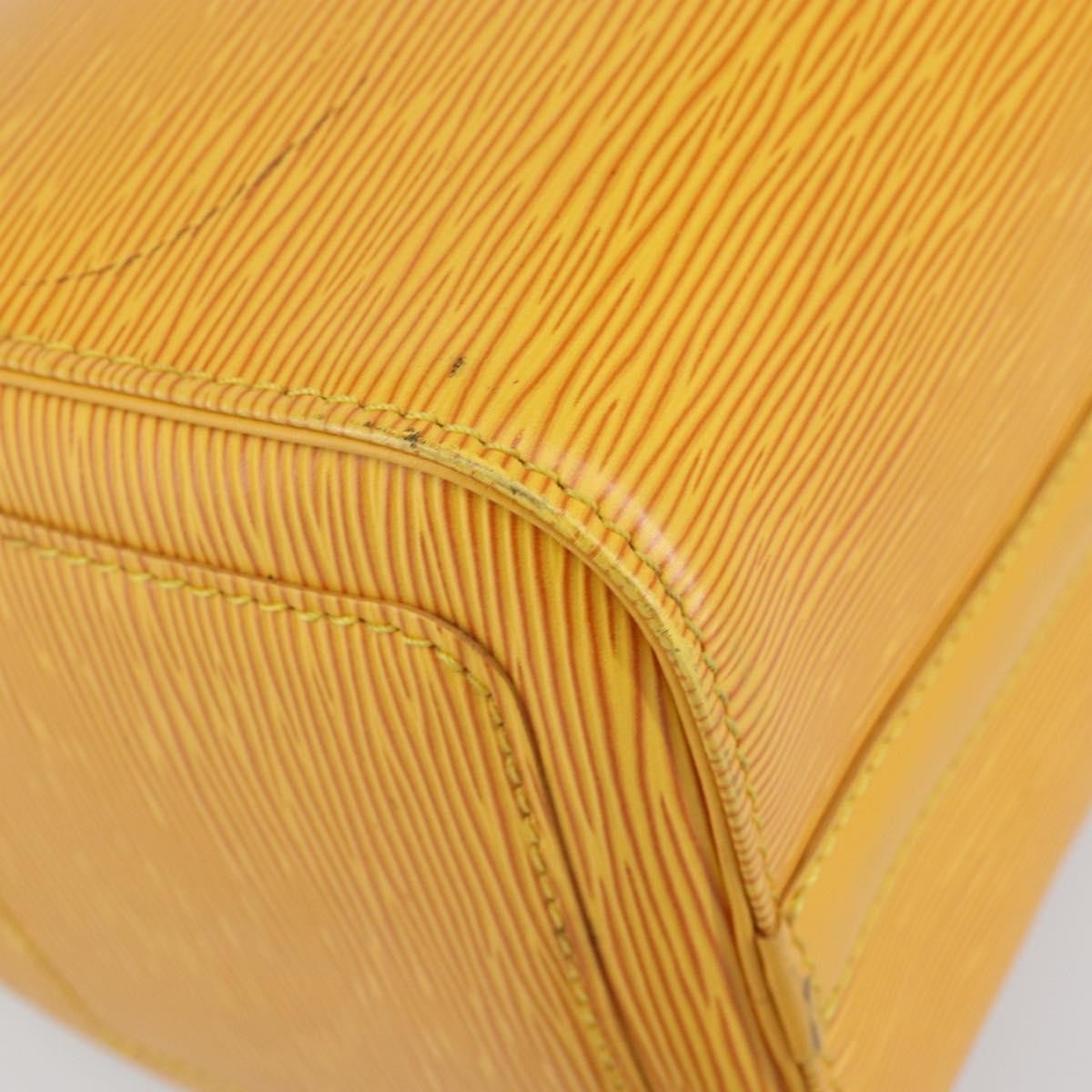 Louis Vuitton Speedy Handbag Epi Leather, YELLOW, LEATHER, Handbag