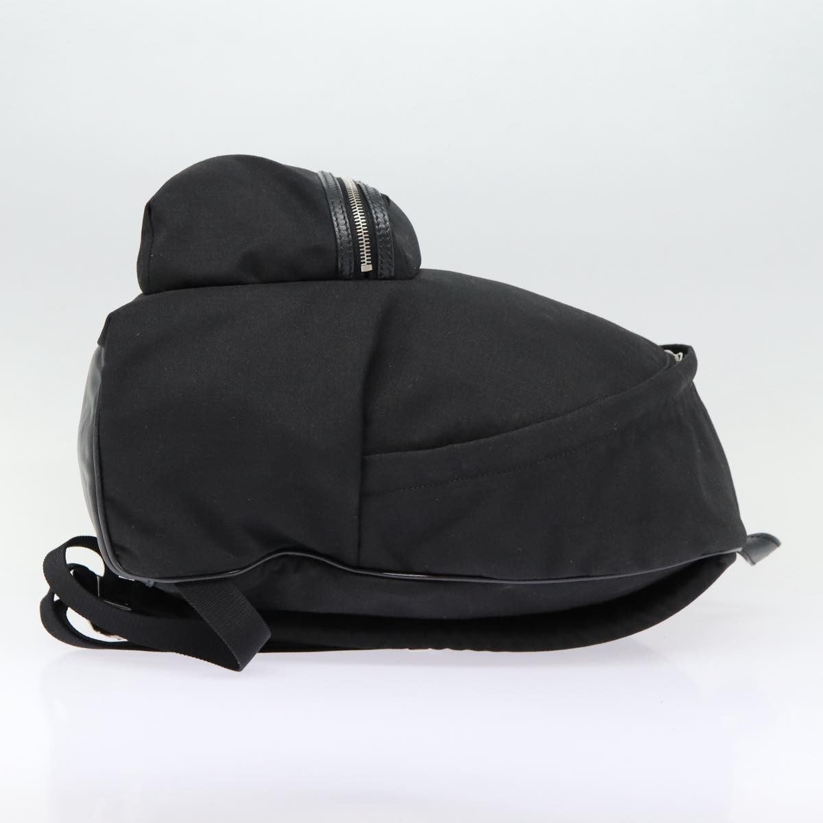 Saint Laurent City Backpack Canvas, BLACK, CANVAS, Backpack