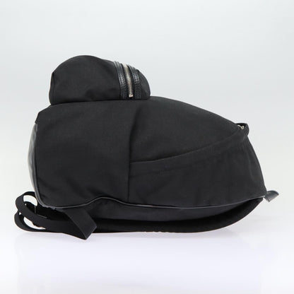 Saint Laurent City Backpack Canvas, BLACK, CANVAS, Backpack